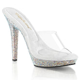5 Inch Heel LIP-101DM Clear